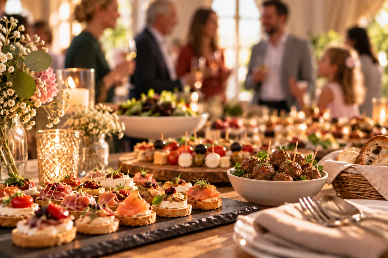 Catering für Geburtstag und Jubiläum vom Partyservice Kroll